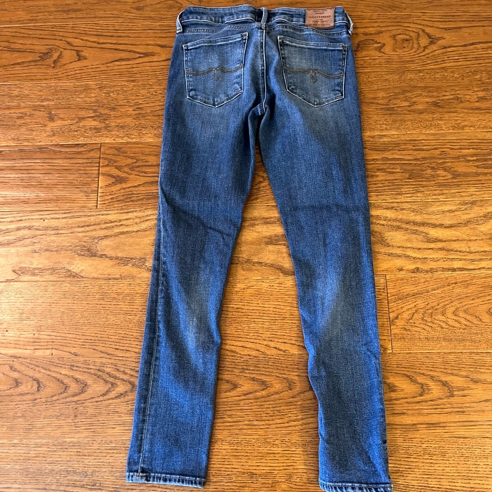 Lucky Brand Women's Skinny Jeans - Blue Denim‎ - Picture 2 of 6
